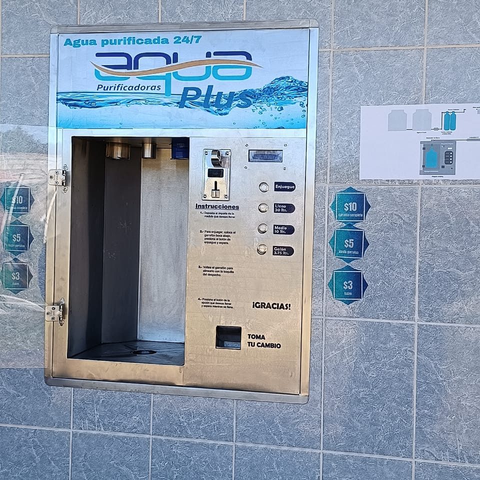 Ventana de Vending AquaPlus
